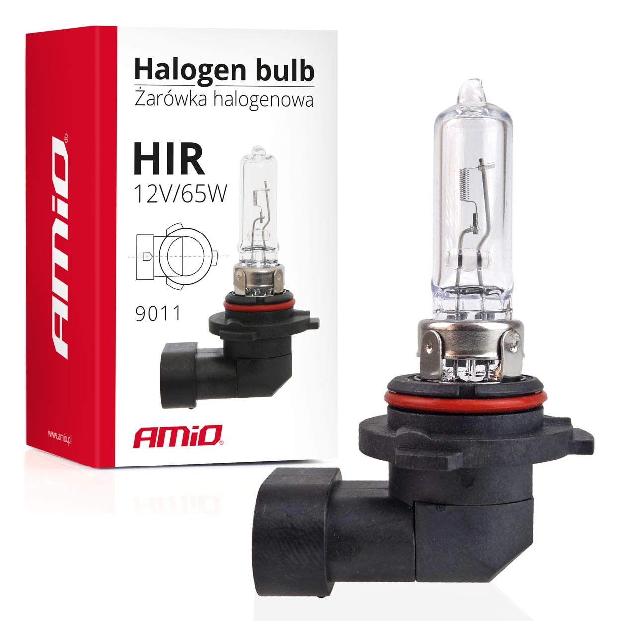 AMIO Lampa Halogen HIR1 9011 12V 65W 01126
