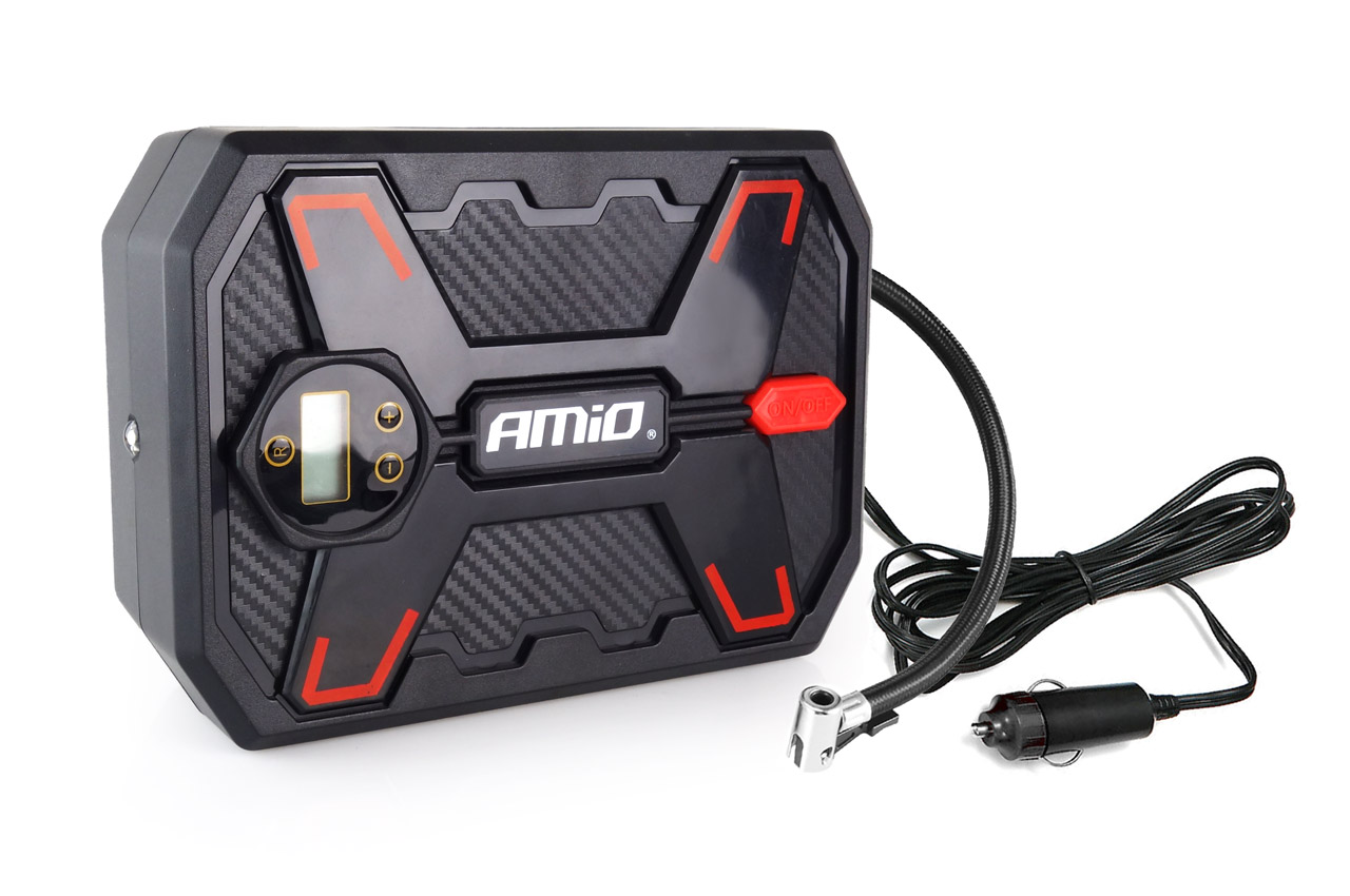 AMIO Compresor auto digital cu manometru digital și lumina LED 12V Acomp-11 02384