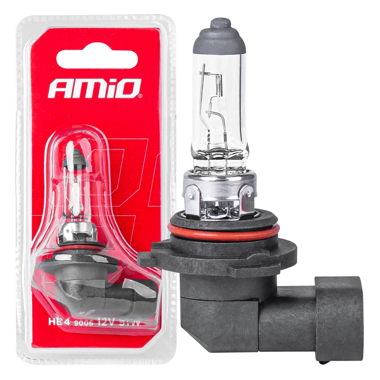 AMIO Lampa Halogen HB4 9006 12V 51W 1buc 03367