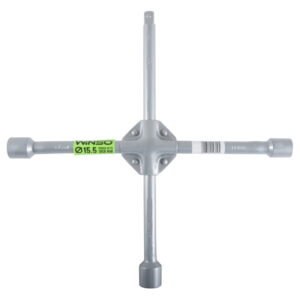 WINSO Cheie Cruce pentru roți de 17 mm, 19 mm, 21 mm, 148000