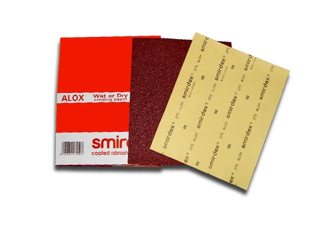 Hirtie abraziva pe uscat Смирдекс 230MM*280m P150 (шкурка) rosie galbena