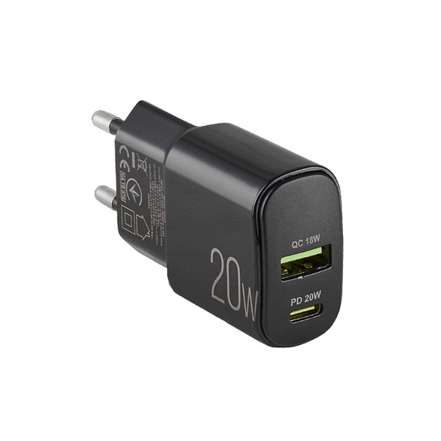 WINSO PRO PD20W USB-C+USB-A Charger