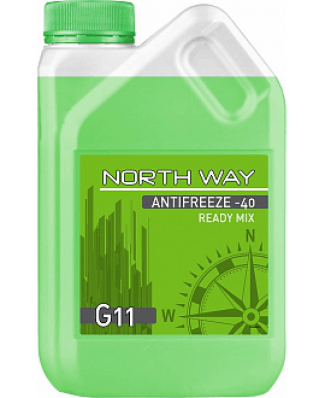 ANTIFREEZE -40 NORTH WAY 1KG VERDE G11