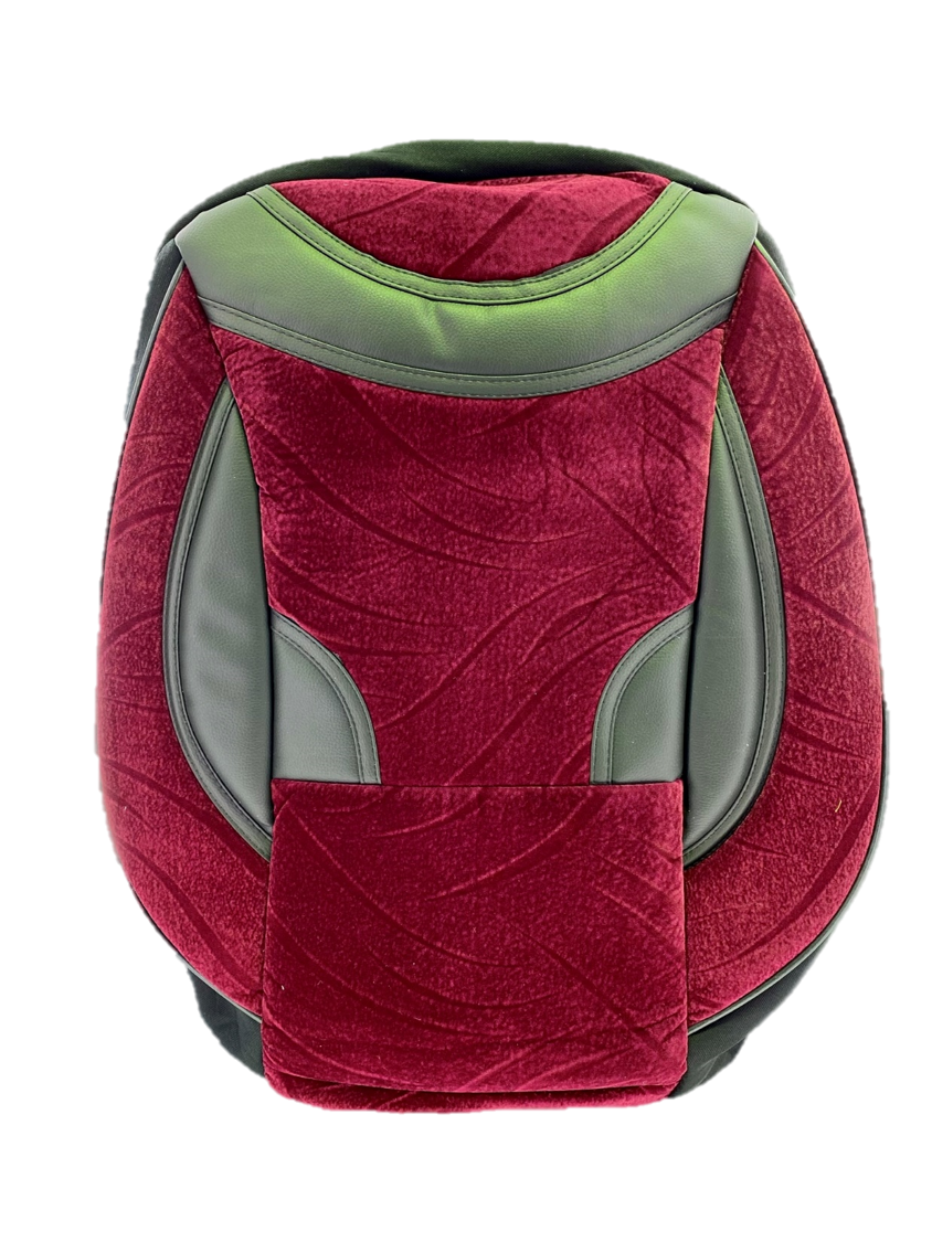 Husa Velv Model p/auto 2+1 bordo