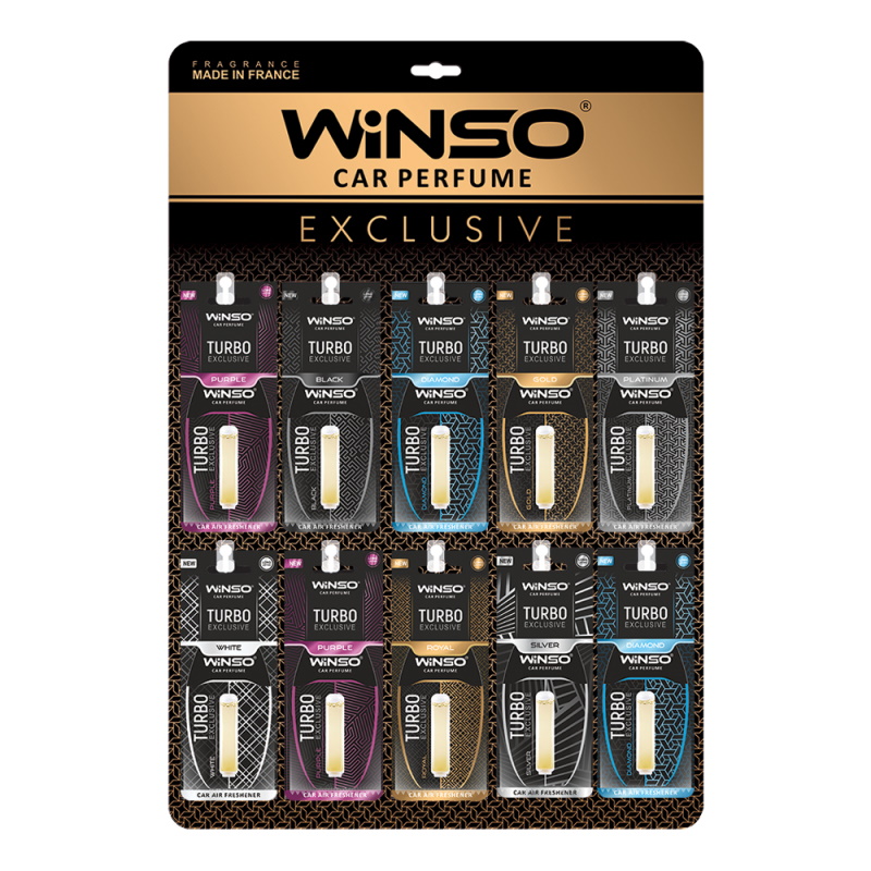 WINSO Turbo Exclusive 30buc. Mix Display 500046