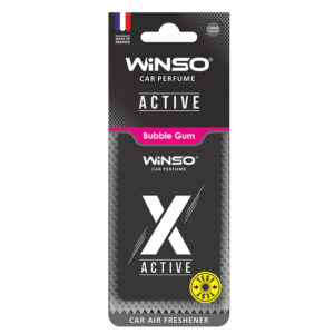 WINSO Car Air Frehener X Active Card Bubble Gum  533440