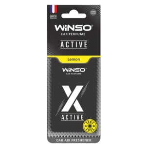 WINSO Car Air Frehener X Active Card Lemon  533480