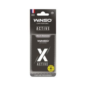 WINSO Car Air Frehener X Active Card Black Diamond 533490