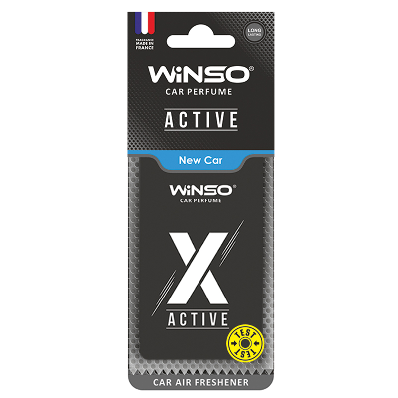 WINSO Car Air Frehener X Active Card New Car  533510