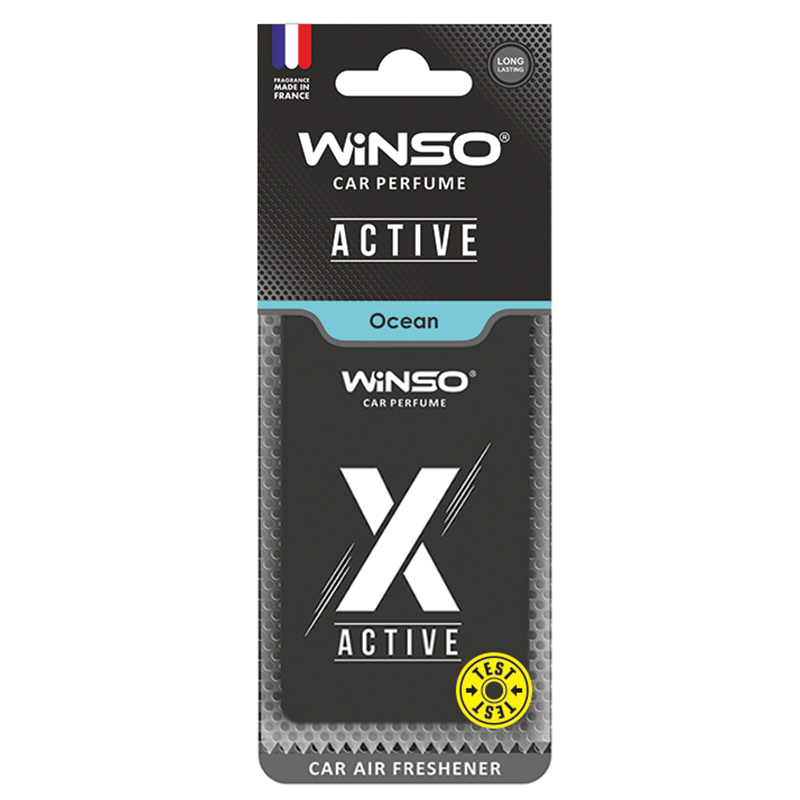 WINSO Car Air Frehener X Active Card Ocean  533520