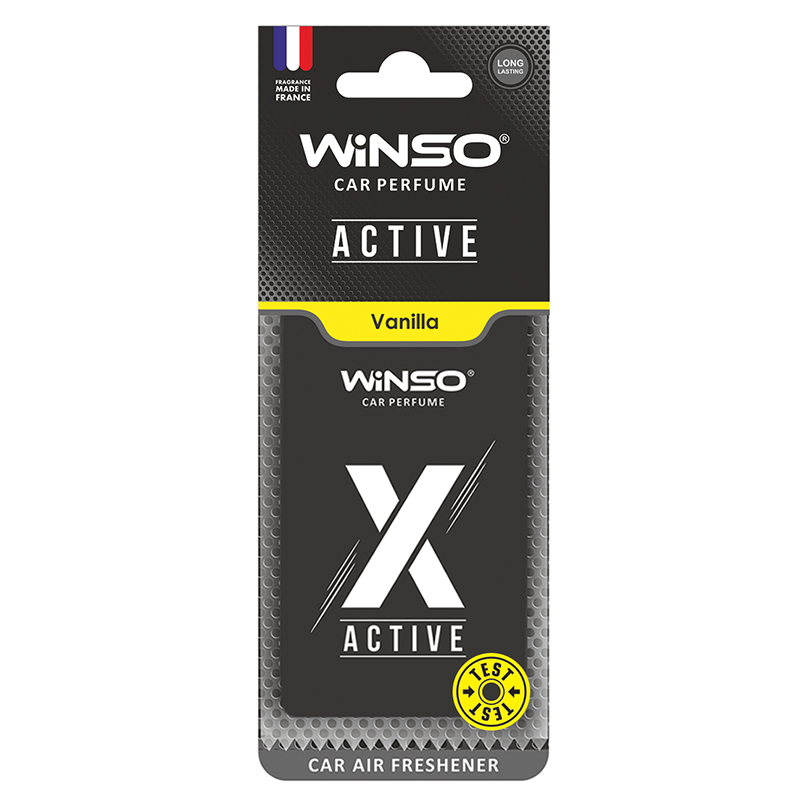 WINSO Car Air Frehener X Active Card Vanilla 533590