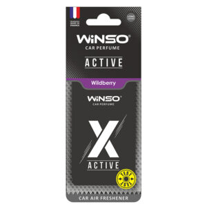 WINSO Car Air Frehener X Active Card Wildberry 533600