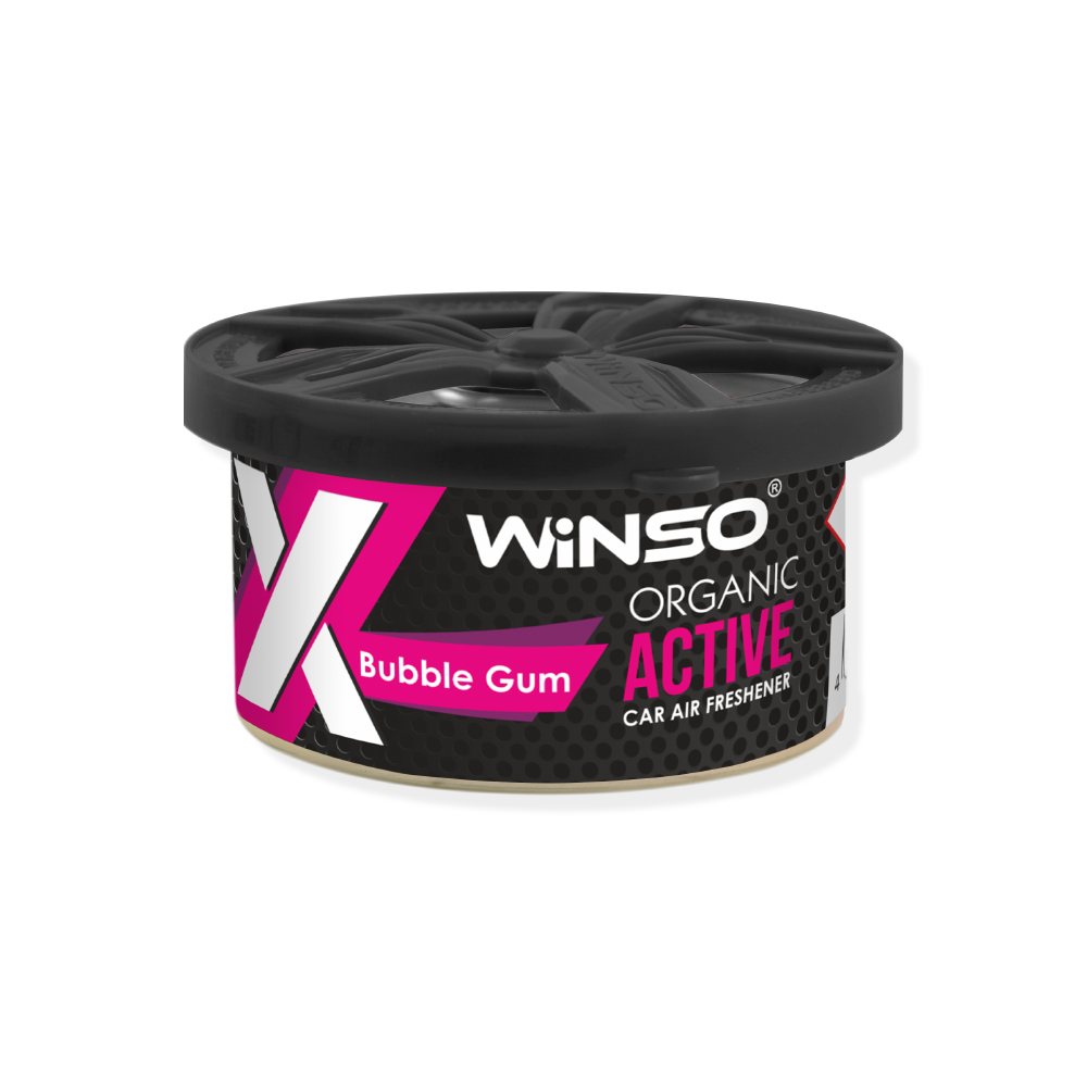 WINSO Car Air Freshener X Active Organic 40g Bubble Gum 533660