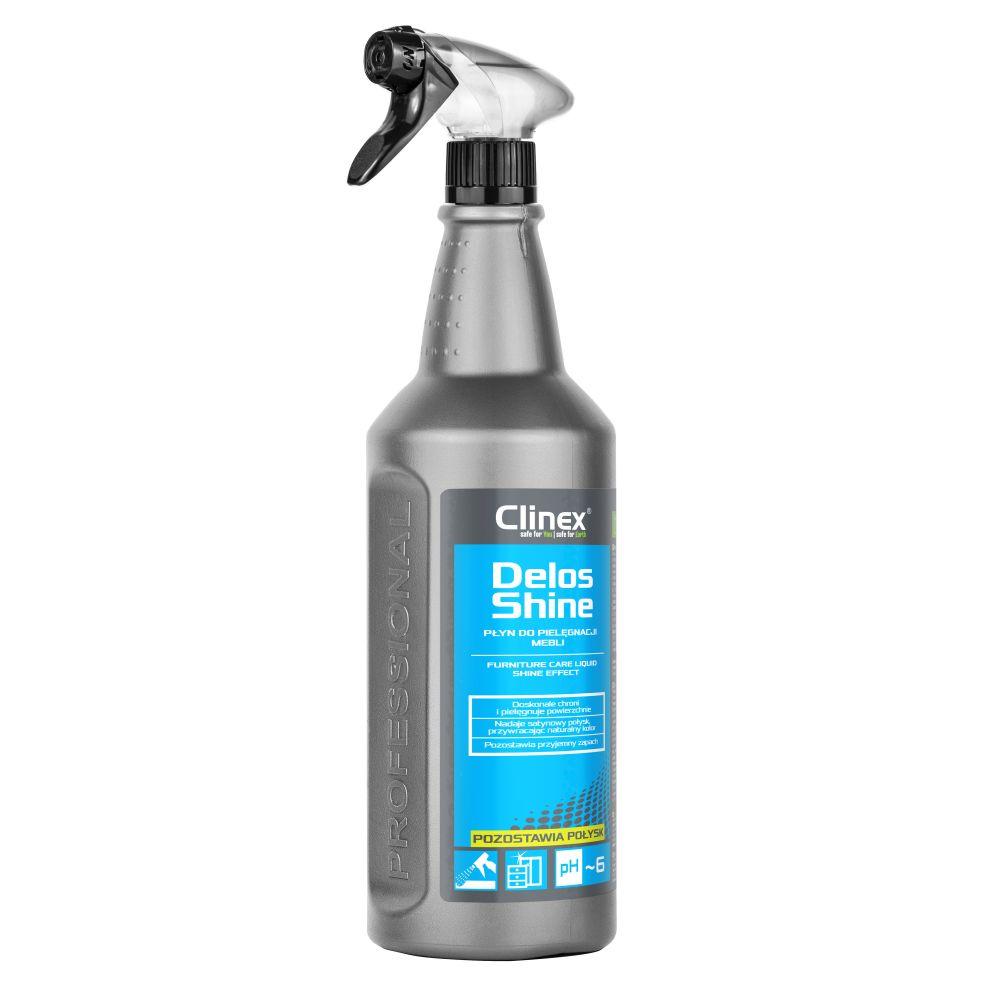 Clinex Delos Shine1L 77145 Lichid p/curatarea si lustruirea mobilierului