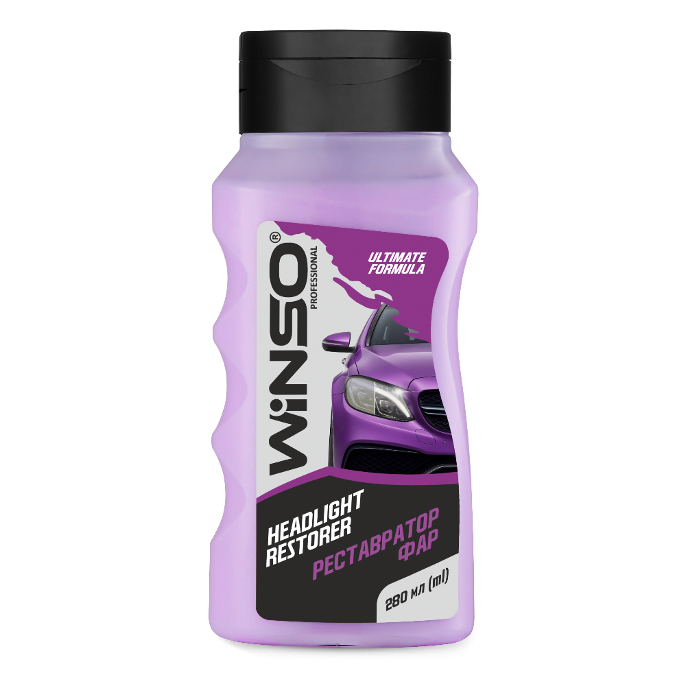 WINSO Solutie lustruire si  restaurare faruri 280ml 828001