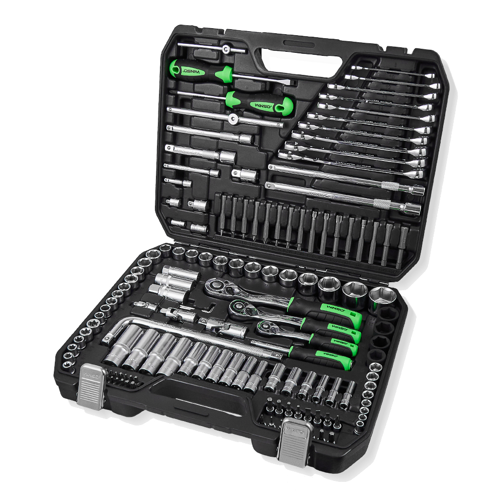 WINSO Chei bucse set 147pcs Pro 1/2", 1/4"  3/8" 72 T, CR-V, 924147