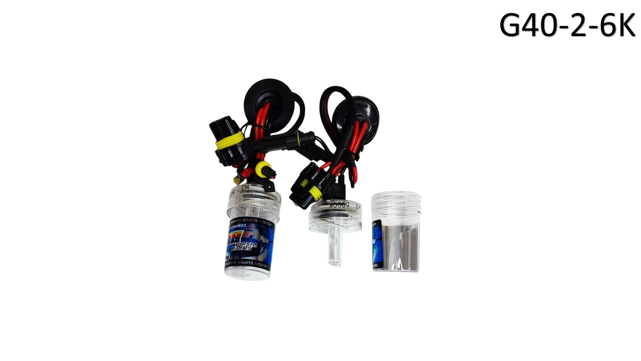 HID Lampa XENON H3, AC,6000 BULB G40-2-6K