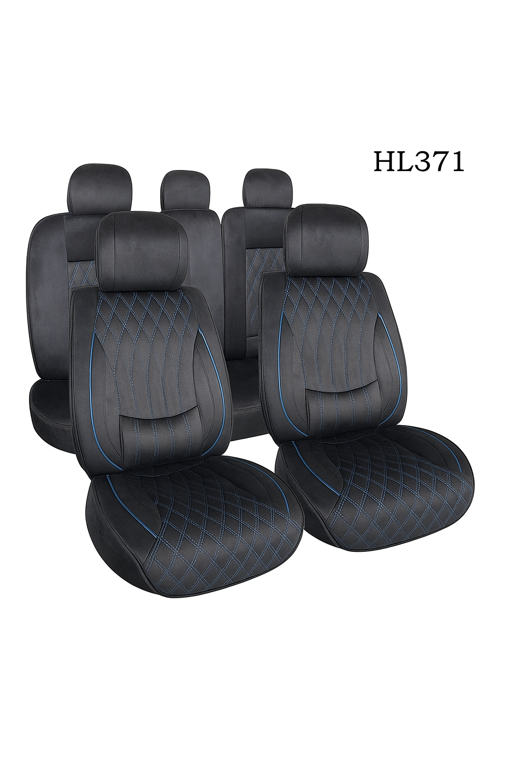 HUSA VELIUR VIP BLACK/BLUE LINE  MG-19V/BBLUE NEW