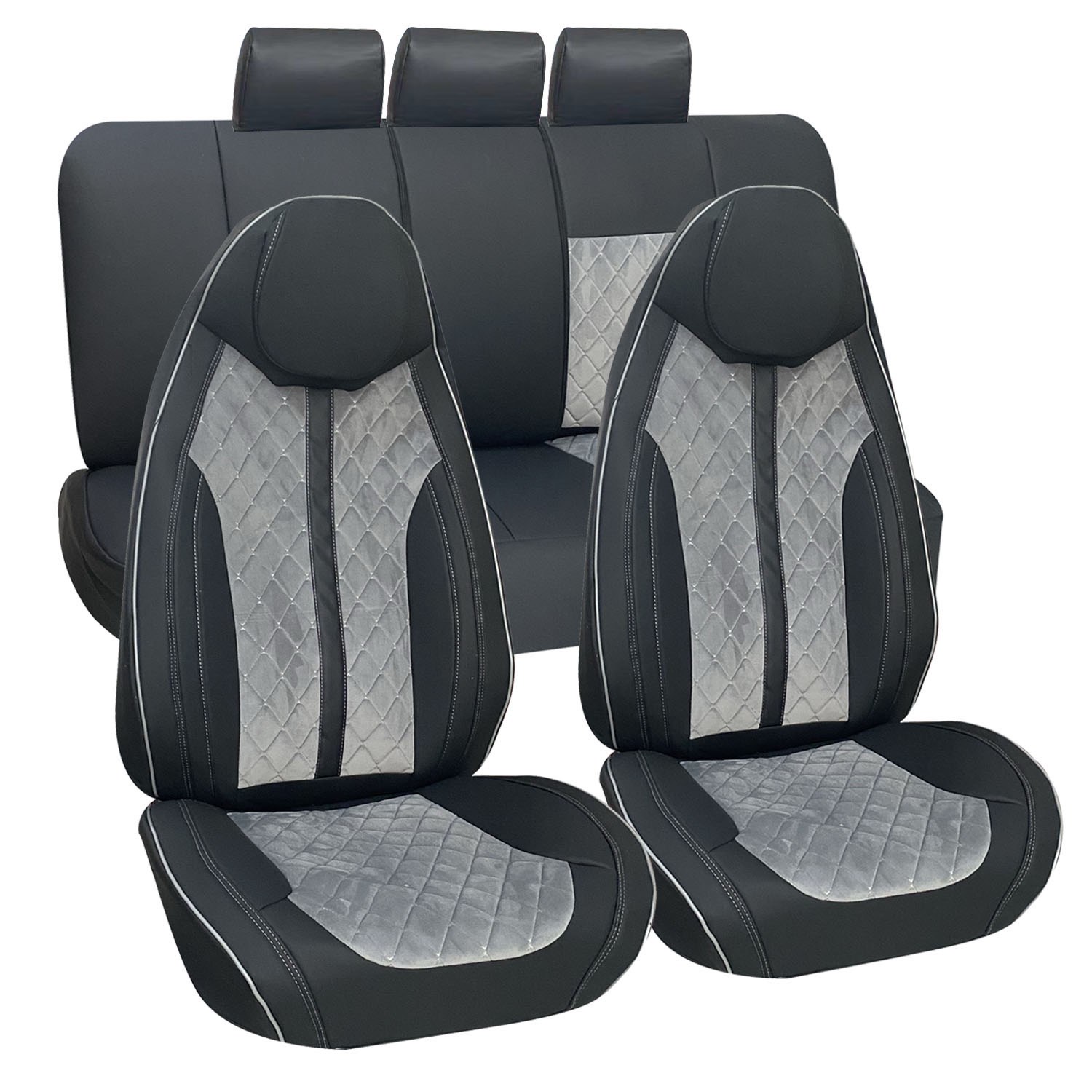 HUSA VELIUR CLASIC GREY/GREY LINE MG-22V/GG