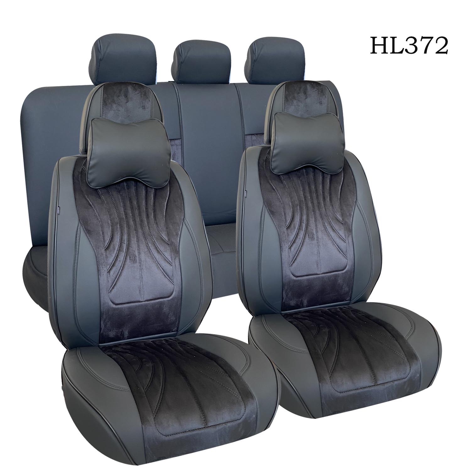 HUSA VELIUR TREND BLACK/BLACK LINE  MG-23V/BBLACK