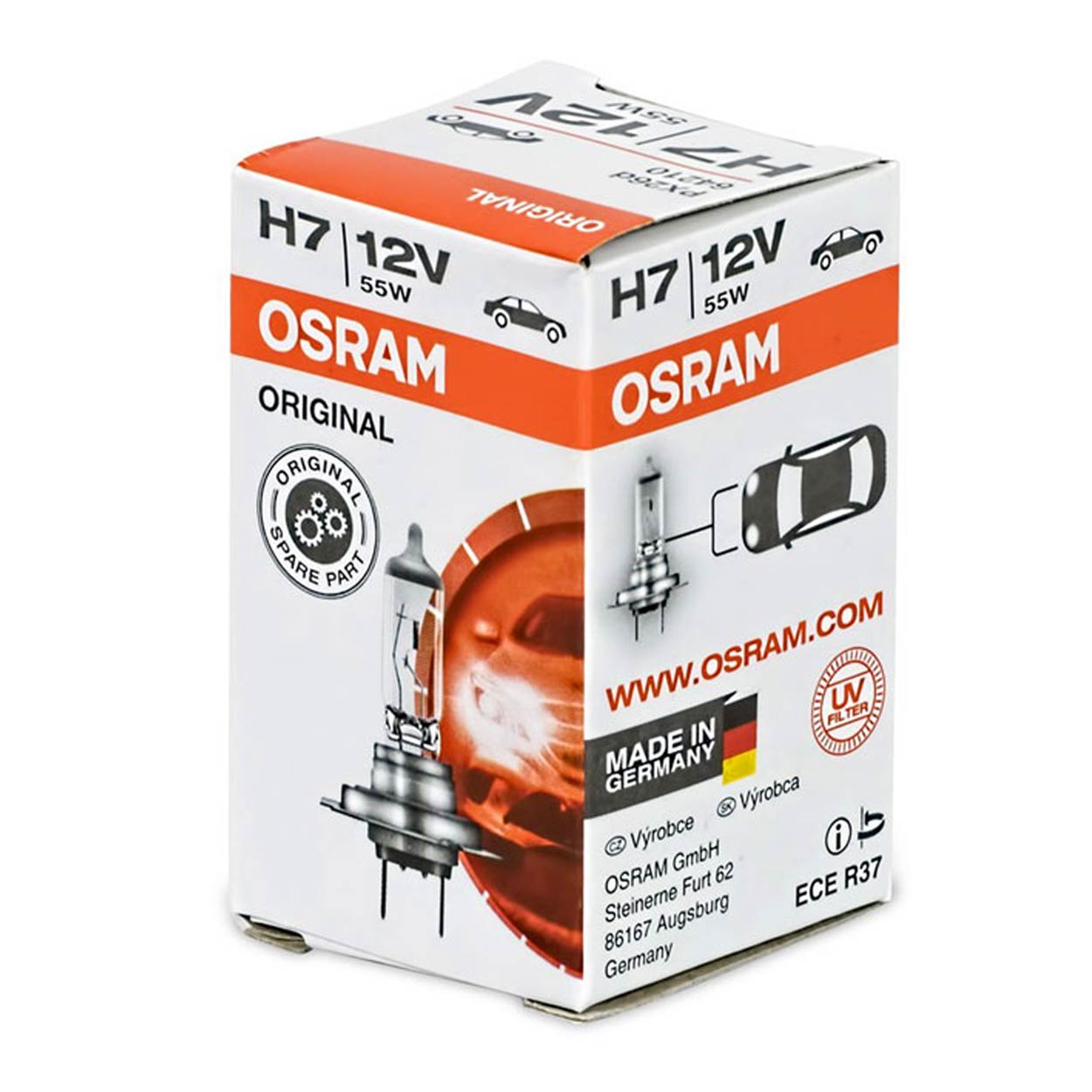 Osram Lampa halogen H7 55W PX26D 64210