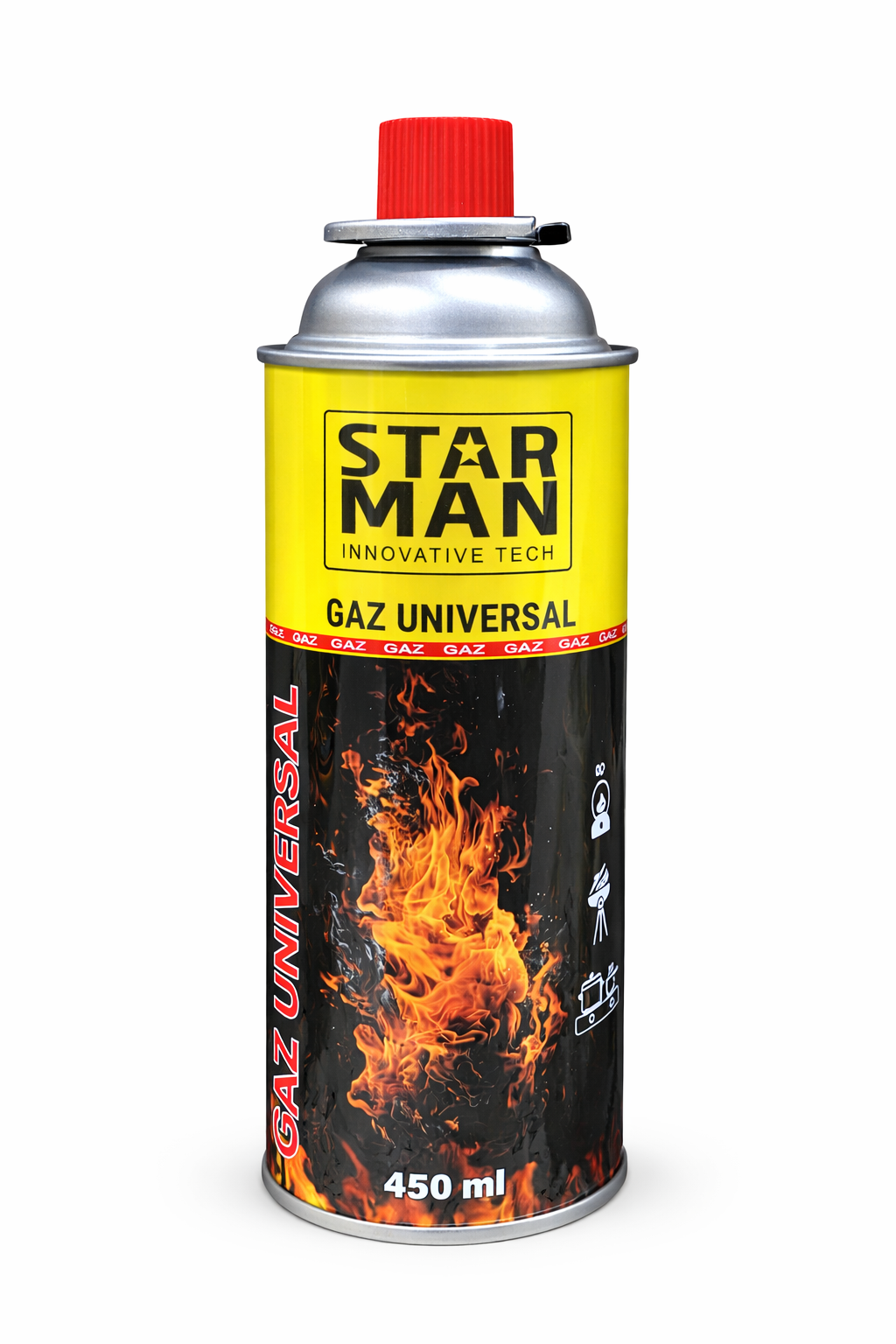 STAR MAN  GAS 450ML SM1138