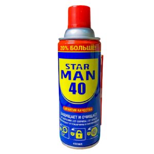 STAR MAN WD-40 LUBRIFICANT ANTIRUGINA 450ML SM117