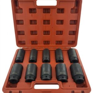 Bucse impact set 1/2 10 pcs Black KING Y17-105K