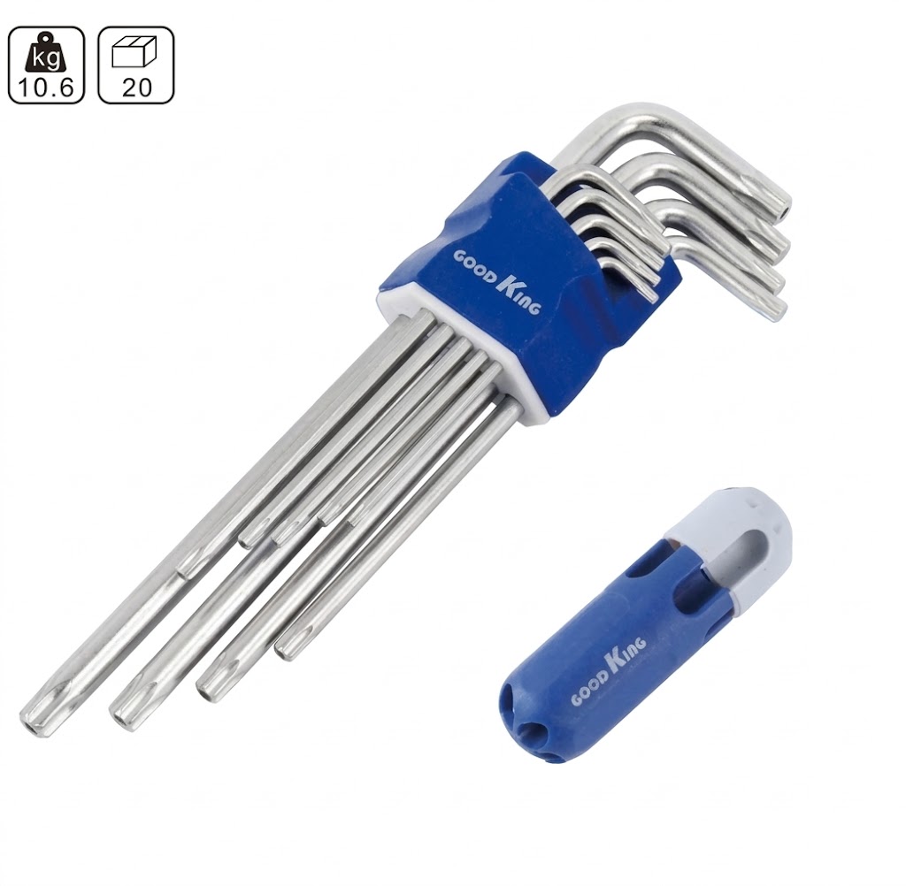 Chei hexagonale torx L 10 pcs KING Y17-211K