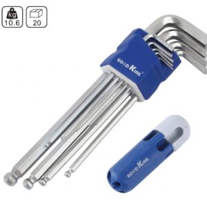 Chei hexagonale torx M 10 pcs KING Y17-212K