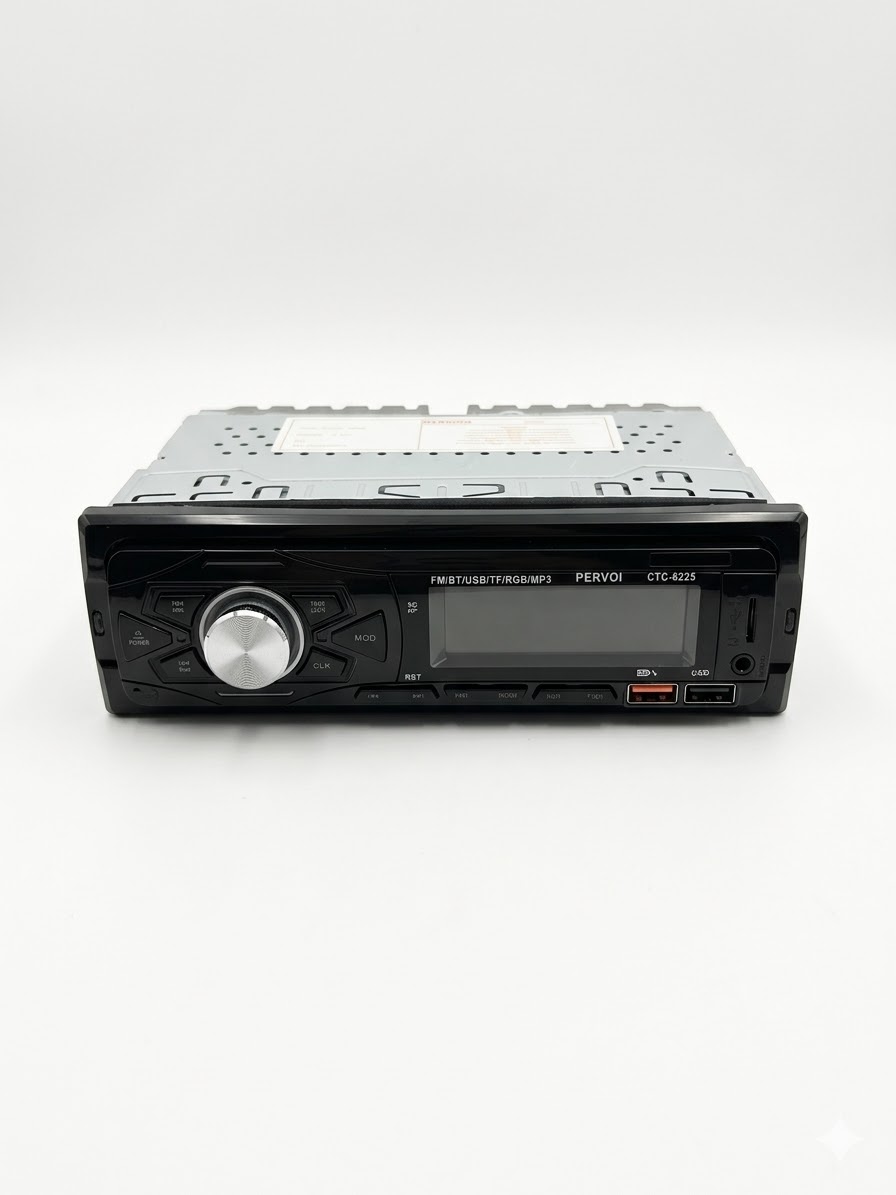 MAGNITOLA 2USB BLUETOOTH+ISO MP3-CTC-6225 Y26-12