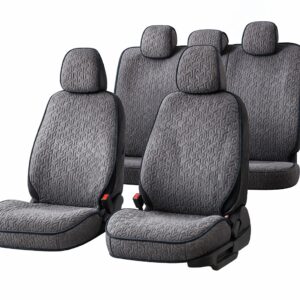 Cuvertura ALCANTARA  VELUR Full Set NEW GREY/GREY LINE Y51-4