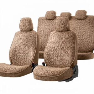 Cuvertura ALCANTARA  VELUR Full Set NEW CHOCOLATE  Y51-5